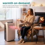 SereneLife 12,000 BTU Portable AC with Dehumidifier