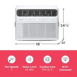 Frigidaire 14,000 BTU Smart Window AC Unit