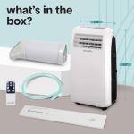 SereneLife 12,000 BTU Portable AC with Dehumidifier