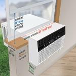 R.W.FLAME Ultra Quiet 12000 BTU Window AC Unit