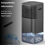 Portable Air Conditioner with Remote, 3 Modes, 15H Timer