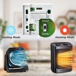 Briidea Adjustable Thermostat for Heating and Cooling