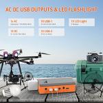 Portable 24000mAh Power Bank with AC Outlet