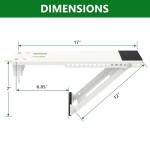 Universal Heavy-Duty Window AC Support Bracket