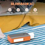 Portable 24000mAh Power Bank with AC Outlet