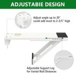 Universal Heavy-Duty Window AC Support Bracket