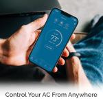 Breez Lite | Smart AC Controller for Mini-Split, Window & Portable Air Conditioners & Heat Pumps | Free App, No Subscriptions | Alexa, Google, Siri Shortcuts, SmartThings, IFTTT (Black)
