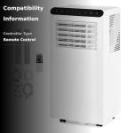 MilleLoom z46iLw43N35jRChLNtNVJQk5v FTKY35UV16W3 Portable Air Conditioners, White