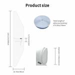 SPONDWILD 118"/300CM Portable AC Window Seal Kit - Air Conditioner Window Seal for Window Air Conditioner & Dryer, Waterproof Window Seal Kit, Easy Install for Push Out Windows