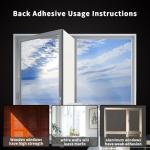 SPONDWILD 118"/300CM Portable AC Window Seal Kit - Air Conditioner Window Seal for Window Air Conditioner & Dryer, Waterproof Window Seal Kit, Easy Install for Push Out Windows