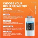BlueStars Dual Run Capacitor for AC Units