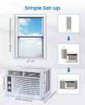 5000 BTU Window Air Conditioner for 150 Sq. Ft