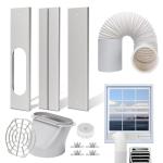 BEWAVE Portable AC Window Vent Kit with Hose