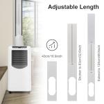 BEWAVE Portable AC Window Vent Kit with Hose