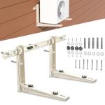 Toutgood Outdoor Mini Split Wall Mounting Bracket, Heavy-Duty Wall Bracket for 7000 Btu to 12000 Btu Ductless Mini Split Air Conditioner AC Heat Pump Systems , Max 400 Lb Capacity