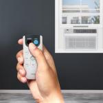 TCL H10W35W 10,000 10000 BTU Smart Window Air Conditioner, Fan & Dehumidifier, 450 Sq. Ft, Remote Control, Compatible with Alexa/Google Assistant, White