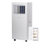 TCL 5,000 BTU Smart Portable Air Conditioner, Fan & Dehumidifier, 150 Sq. Ft., Ultra-Compact Design, Remote Control, Compatible with Alexa/Google Assistant, Install Kit Included