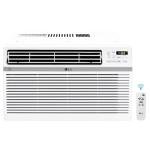 LG 12,000 BTU Smart Window Air Conditioner, 115V, AC Window Unit for Rooms up to 550 Sq. Ft., Perfect for Kitchen or Living Room, Phone & Voice Control, Works with LG ThinQ, Amazon Alexa, Hey Google