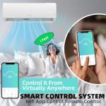 12000 BTU Ductless Mini Split AC with WiFi
