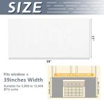 Flamorrow Window AC Foam Panel Insulation Kit