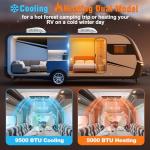 12V Rooftop AC for RVs - 10000 BTU Ultra-Quiet