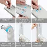 Universal Adjustable Window Vent Kit for ACs