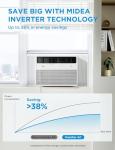 Midea 12,000 BTU Smart Window Air Conditioner