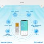 Bonnlo 18,000 BTU Mini Split AC/Heat System