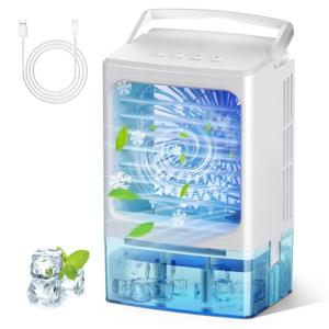 3-in-1 Portable Air Conditioner with LED Lights