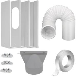 Portable AC Window Kit with Adjustable Seal