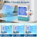 3-in-1 Portable Air Conditioner with LED Lights
