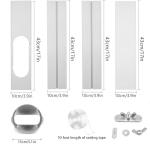 Portable AC Window Kit with Adjustable Seal