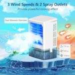 3-in-1 Portable Air Conditioner with LED Lights