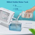 3-in-1 Portable Air Conditioner with LED Lights
