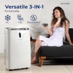SereneLife 14,000 BTU Portable Air Conditioner Unit