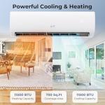 COSTWAY 11500 BTU Mini Split AC/Heater System