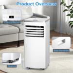 ZAFRO 10,000 BTU Portable Air Conditioner with Remote