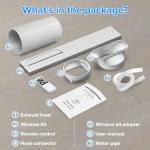 ZAFRO 10,000 BTU Portable Air Conditioner with Remote