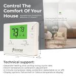Energy-Saving Digital Thermostat for HVAC Systems