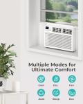 Electactic 10,000 BTU Window AC Unit, 6-in-1
