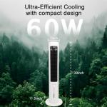 Portable 41” Evaporative Air Conditioner with Remote