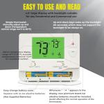 Energy-Saving Digital Thermostat for HVAC Systems