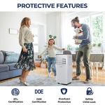 COSTWAY 10000BTU Portable Air Conditioner with Remote