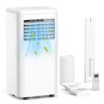 ZAFRO 10,000 BTU Portable AC for Rooms Up to 450 Sq. Ft