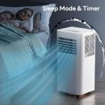 ZAFRO 10,000 BTU Portable AC for Rooms Up to 450 Sq. Ft