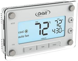 Orbit 83521 Programmable Thermostat with Clear Display