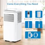 ACONEE 8000 BTU Portable Air Conditioner with Remote