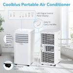 Coolblus 12000 BTU Portable Air Conditioner, 3-in-1