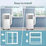 ZAFRO 10,000 BTU Portable AC for Rooms Up to 450 Sq. Ft