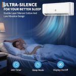 9000 BTU Mini Split AC with Heat and WiFi